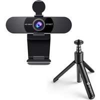 EMEET 1080p USB Webcam for PC,Plug & Play,Webcam E3104 + tripods