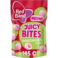 Red Band Juicy Bites Aardbei - 145 g