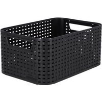 Curver Style Mand - S - 6 liter - Antraciet - Premium opbergoplossing, duurzaam kunststof, moderne huisorganisatie
