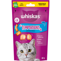 WHISKAS Temptations with Salmon Flavour 60g