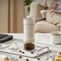 Cliton Handmatige Koffiemolen Wit