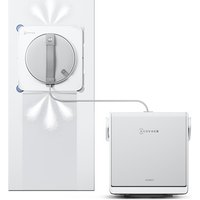 ECOVACS WINBOT W2S OMNI met TruEdge™-hoekschrobfunctie, breedhoekspray met drie sproeiers en WIN-SLAM 4.0, levert elke keer een streeploze reiniging. Het strakke dockingstation biedt handsfree gemak en een 12-traps veiligheidssysteem