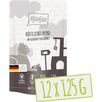 MjAMjAM - Quetschie - Smakelijk paardenvlees met gestoomde pompoen 12 x 125 g