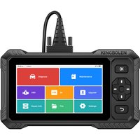 KINGBOLEN S6 Elite OBD2-scanner, bidirectioneel scanapparaat met 15 resetfuncties, actieve test, autodiagnosescanner voor alle systemen CAN FD/FCA/Renault SGW, levenslang gratis updates
