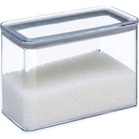 5five Flixo Rechthoekige PS Opbergdoos - 2 L, Transparant, 20 x 10 x 14 cm