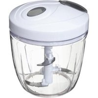 5five Handmatige Hakker en Mixer - Grijs, 900 mL