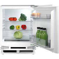 CDA FW224 Integrated Built-Under Fridge with Icebox 95L - White - E Rated
