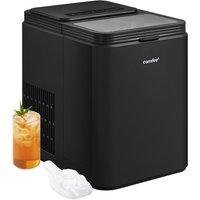 Comfee' RCI12BL1UK(E) Countertop Ice Maker, 12 kg in 24 h, 8 Ice Bullets in 6-9min, 2 Sizes, Self-Cleaning Machine with Ice Scoop & Basket, For Home, Kitchen, Office, Party