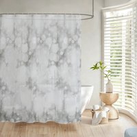 MEROPE PEVA bedrukte douchegordijn 180x180cm luna 1-pack
