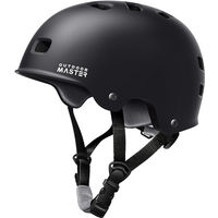 OutdoorMaster Skateboardhelm Oryx Zwart XL 59-63 cm