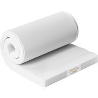 Matrastopper koudschuim, 90 x 190 x 7 cm, Ergonomisch, 7-zone comfortschuim, Antislip, Wit, Wasbaar tot 40 °C