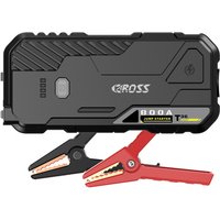 800A 12V Compacte Jumpstarter, Zwart, 10000mAh Lithiumbatterij, Vonkvrij Ontwerp en Bescherming tegen Omgekeerde Polariteit, Boost-functie, QC 18W Snelladen, Beschermhoes Inbegrepen