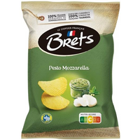 Brets Pesto Mozzarella Chips - 125 g