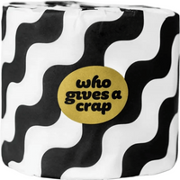 Who Gives A Crap Extra Soft Bamboo Toilet Tissue, 3-Ply, 1 Roll