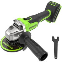 greenworks 24 V borstelloze 3S haakse slijper 125 mm 700 W alleen gereedschap, geen accu's inbegrepen