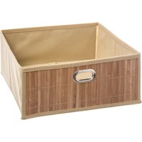 5five Bamboe Opbergmand - 31 x 15 cm, Beige