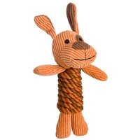 House of Paws Brown Cord Dog Toy with Rope Body