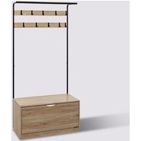 5five Schoenenrek - Staal, 80 x 35 x 175 cm