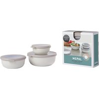 Mepal Cirqula multikommenset - 350 ml, 750 ml, 1250 ml, noords wit