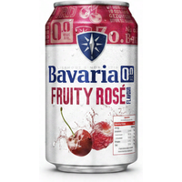 Bavaria 0.0% Fruity Rosé Bier - 6 x 330 ml