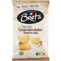 Brets Gezouten Boterchips 125 g