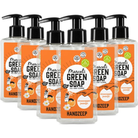 Marcel's Green Soap Handzeep - Sinaasappel & Jasmijn - 6 x 250 ml