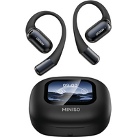 MINISO M93 Touch-Screen Open-Ear Wireless Earbuds - Black