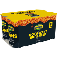 Branston Beans In Tomato Sauce 6 x 410g