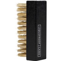Liquiproof LABS Premium Black Hog Hair Brush for shoes, footwear and fashion items. Gentle enough for suede and nubuck