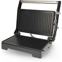 MELISSA Panini-grill en contactgrill met antiaanbaklaag en oververhittingsbeveiliging, 1000 W, zwart