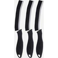 JORDAN&JUDY Long Handle Gap Cleaning Brush - Leaf Handle 3-Pack