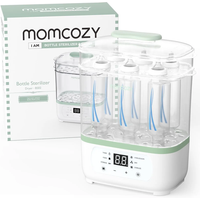 Momcozy 8-in-1 elektrische stoomsterilisator en droger voor babyflessen, multifunctioneel, enkele eenheid, cadeaus voor moeders