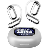 VoxorAI Q16 gray earphones, sports earphones, Bluetooth AI translation earphones support real-time translation of 150 languages, and are suitable for study, travel, and business.