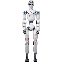 Bestel en ontvang 295 € in punten | Unitree R1 humanoïde robot, belichaamde intelligentie, dubbele camera, 26 vrijheidsgraden, slimme interactieve communicatie met AI-spraakmodel, blauw en wit