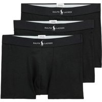 Ralph Lauren Classic Cotton-Blend Trunk 3-Pack - Black