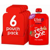 Ella's Kitchen The Red One Fruit Smoothie 90 g x 6