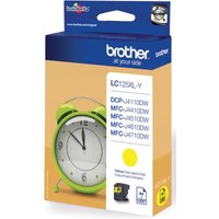 Brother LC-125XLY inktcartridge 1 stuk origineel geel