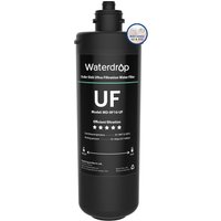 Waterdrop RF10-UF 0.01 Micron Replacement Filter Cartridge for 10UA/10UA-UF/10UB/10UB-UF Under Sink Filter Cartridge Reduces Lead, Chlorine, Bad Taste and Odor, 11K Gallons High Capacity