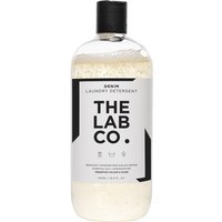 The Lab Co. Denim Laundry Wash. 500ml for 32 washes. Non-Bio liquid detergent for jeans. Scented with bergamot, mandarin rind and black pepper