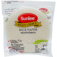 Sunlee ronde rijstpapier 22 cm 340 g