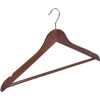 10pack High-Grade Wooden Suit Hangers, Claret