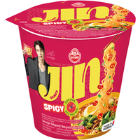Ottogi Jin Ramen instantnoedels pikante cupverpakking 65 g