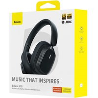 Baseus Bowie H1i Noise-Cancellation Wireless Headphones Cluster Black