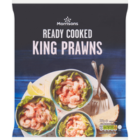 Morrisons Ready Cooked King Prawns 375g