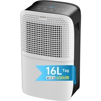 ELECCI ontvochtiger 16 l/dag met afvoerslang, 3,1 l watertank, 4 standen, R290, continue afvoer, automatische ontdooiing, 24 u timer, ideaal voor kamers van 32 m²