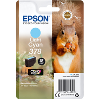 Epson Squirrel enkelverpakking licht cyaan 378 Claria Photo HD inkt