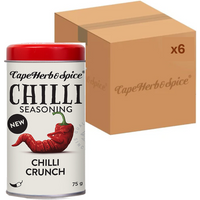 Cape Herb & Spice chili crunch rub 75 g x 6