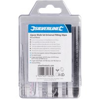 Silverline Jigsaw Blade Set Universal Fitting 30pce