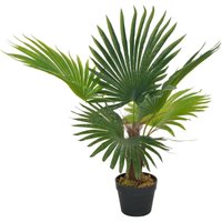 vidaXL Kunstpalmplant met Pot - 70 cm, Groen