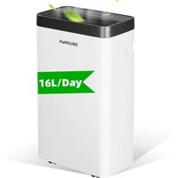 HUMSURE Energy Saving Dehumidifier 16L/Day, for 25m² Rooms, 1.4L Water Tank, R290, 24H Timer, Auto Defrost & Shut-Off, 3 modes.
